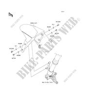 GARDE BOUE AVANT pour Kawasaki NINJA ZX-10R 2014