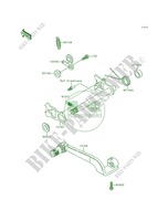 Gear Change Mechanism pour Kawasaki KDX200 1994