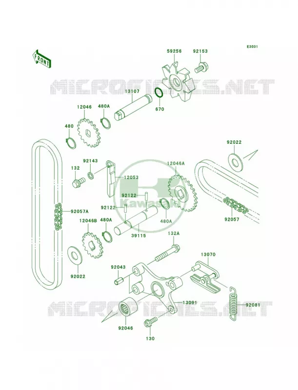Water Pump Kawasaki MOTOS 1500 2004 Vulcan 1500 Nomad Fi  VN1500-L5