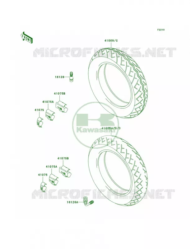 Tires Kawasaki MOTOS 1500 2002 Vulcan 1500 Nomad Fi  VN1500-L3