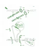 CamshaftsTensioner pour Kawasaki Voyager XII 1999