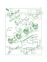 Carburetor pour Kawasaki Voyager XII 1996