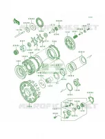 Clutch pour Kawasaki Voyager XII 1996