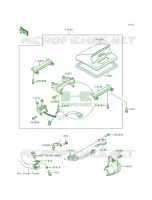 Cruise Switch pour Kawasaki Voyager XII 1996