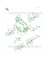 Frame Fittings pour Kawasaki Voyager XII 1996