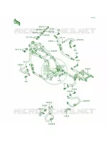 Frame pour Kawasaki Voyager XII 1996