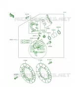 Front Brake pour Kawasaki Voyager XII 1996
