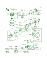 Oil PumpOil Filter pour Kawasaki Voyager XII 1996