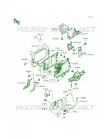 Radiator pour Kawasaki Voyager XII 1996