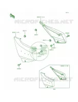 Side Covers pour Kawasaki Voyager XII 1996