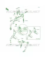 Stands pour Kawasaki Voyager XII 1996