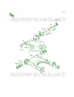 Swingarm pour Kawasaki Voyager XII 1996
