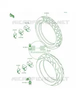 Tires pour Kawasaki Voyager XII 1996