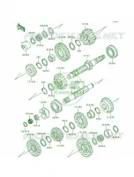 Transmission pour Kawasaki Voyager XII 1996