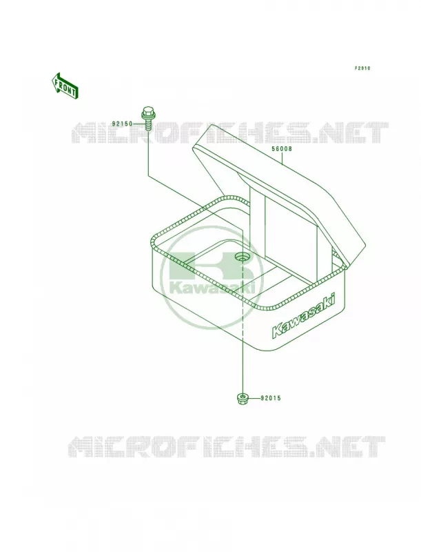 Accessory Kawasaki MOTOS 200 1992 KDX200  KDX200-E4