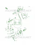 CamshaftsTensioner pour Kawasaki Brute Force 750 4x4i EPS 2015