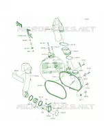 Converter Cover pour Kawasaki Brute Force 750 4x4i EPS 2015