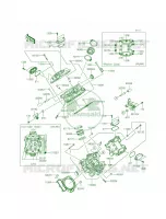 Cylinder Head pour Kawasaki Brute Force 750 4x4i EPS 2015