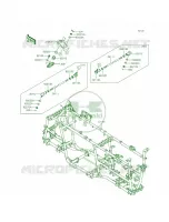 Frame pour Kawasaki Brute Force 750 4x4i EPS 2015