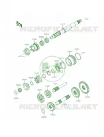 Transmission pour Kawasaki Brute Force 750 4x4i EPS 2015