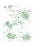 Crankcase pour Kawasaki Brute Force 750 4x4i 2012