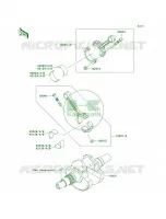 Crankshaft pour Kawasaki Brute Force 750 4x4i EPS 2012