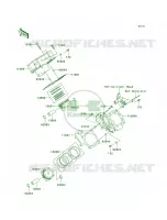 CylinderPistons pour Kawasaki Brute Force 750 4x4i EPS 2012