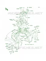 Flap pour Kawasaki Brute Force 750 4x4i EPS 2012