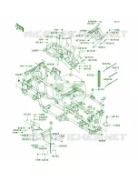 Frame Fittings pour Kawasaki Brute Force 750 4x4i EPS 2012