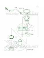 Fuel PumpJDFJEF pour Kawasaki Brute Force 750 4x4i EPS 2012