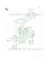 Rear Fenders pour Kawasaki Brute Force 750 4x4i EPS 2012