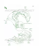 ReflectorsCN pour Kawasaki Brute Force 750 4x4i EPS 2012
