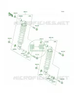 Shock Absorbers pour Kawasaki Brute Force 750 4x4i EPS 2012
