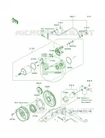 Starter Motor pour Kawasaki Brute Force 750 4x4i EPS 2012