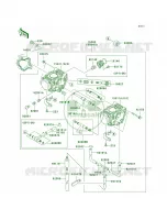 CarburetorUS pour Kawasaki Brute Force 650 4x4 Hardwoods Green HD 2009