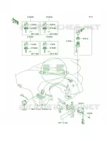 Ignition Switch pour Kawasaki Brute Force 650 4x4 Hardwoods Green HD 2009