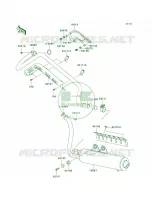Mufflers pour Kawasaki Brute Force 650 4x4 Hardwoods Green HD 2009