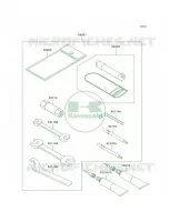 Owner's Tools pour Kawasaki Brute Force 650 4x4 Hardwoods Green HD 2009