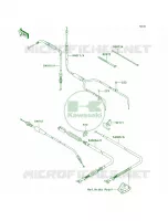 Cables pour Kawasaki Brute Force 650 4x4i 2008