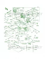 Carburetor pour Kawasaki Brute Force 650 4x4i 2008