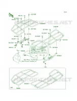 Carriers pour Kawasaki Brute Force 650 4x4i 2008