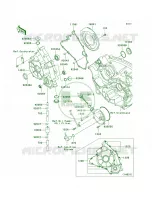 Engine Covers pour Kawasaki Brute Force 650 4x4i 2008