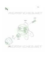 Rear Hub pour Kawasaki Brute Force 650 4x4i 2008