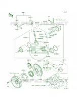 Starter Motor pour Kawasaki Brute Force 650 4x4i 2008