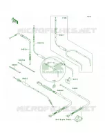 Cables pour Kawasaki Brute Force 750 4x4i 2007