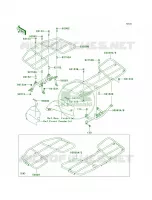 Carriers pour Kawasaki Brute Force 750 4x4i 2007