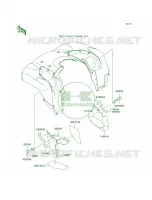 Flap pour Kawasaki Brute Force 750 4x4i 2007
