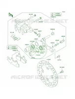 Front Brake pour Kawasaki Brute Force 750 4x4i 2007