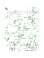 Handlebar pour Kawasaki Brute Force 750 4x4i 2007