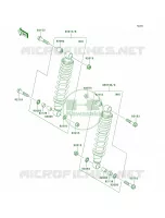 Shock Absorbers pour Kawasaki Brute Force 750 4x4i 2007